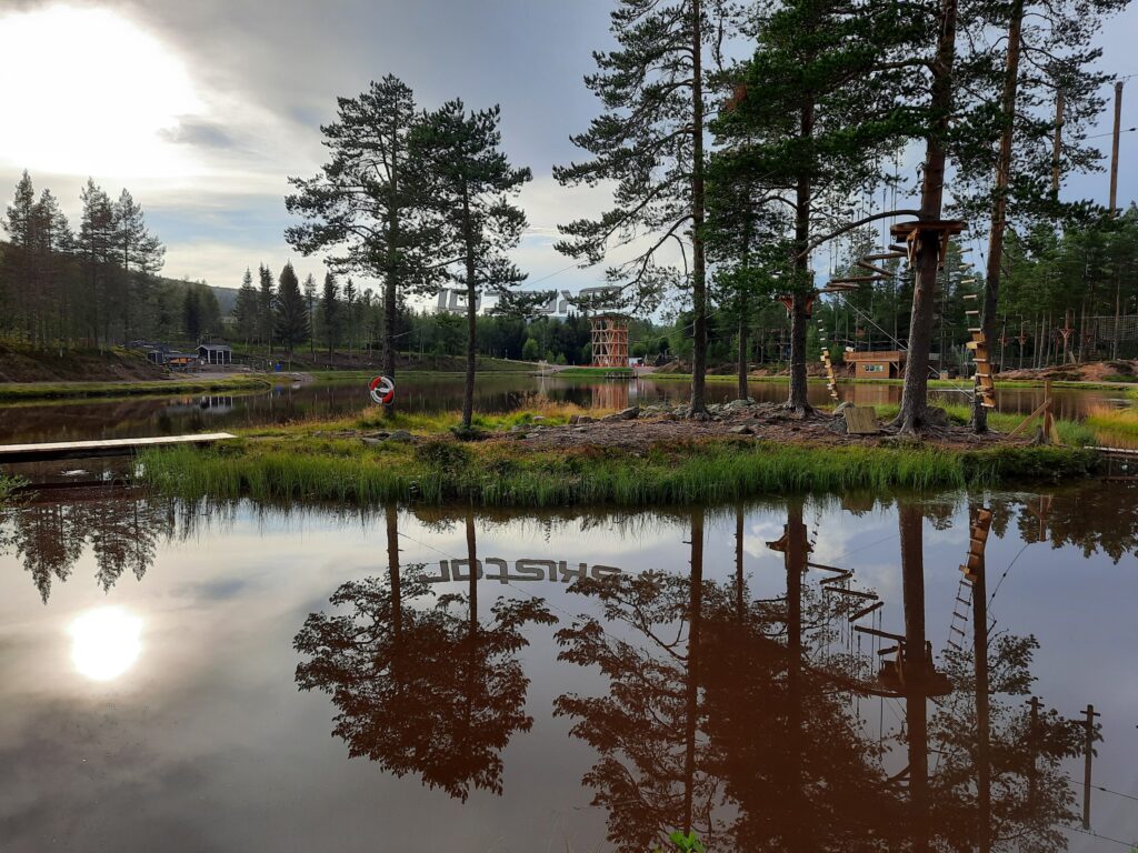 Klätterpark Lindvallen SkiStar Sälen