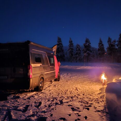 Vintercamping – Invändig utrustning i husbil