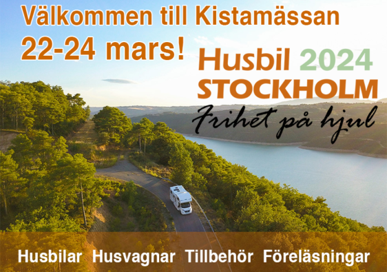 På Husbil Stockholm 2024 kommer Husbilsresor & äventyr medverka och inspirera till resor året runt.